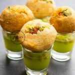 Delicious pani puri in Dubai