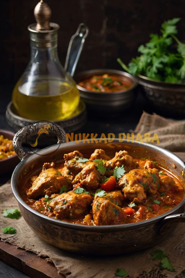 Traditional Chicken Karahi Recipe Nukkad Dhaba